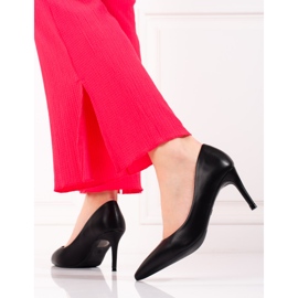 Shelovet crne klasične ženske štikle crna 2