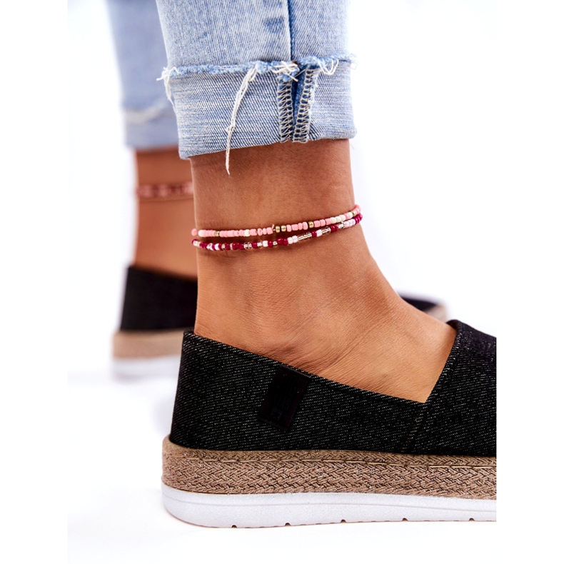 Ženske tenisice Slip On Big Star KK276008 crne crna 4