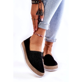 Ženske tenisice Slip On Big Star KK276008 crne crna 1