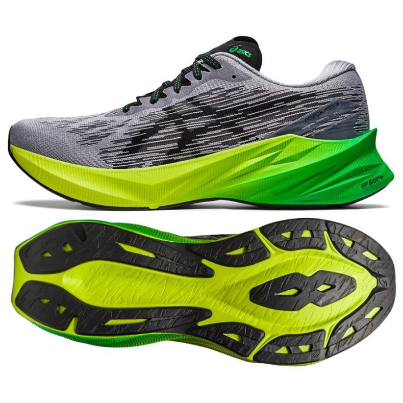 Asics Novablast 3 M 1011B458 021 tenisice za trčanje siva 1