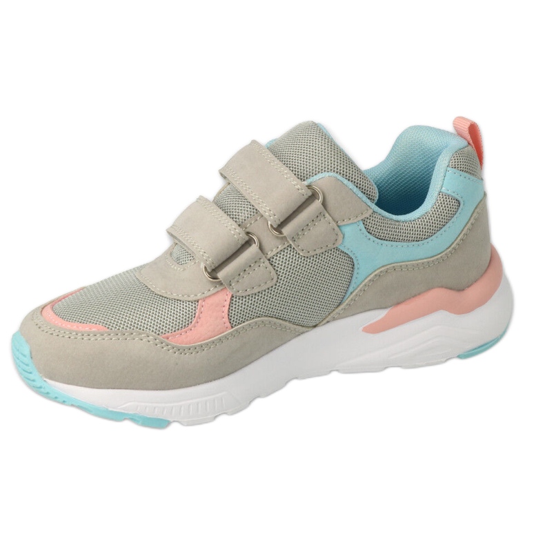 Befado sport za mlade s čičak trakom 516Q238 siva 2