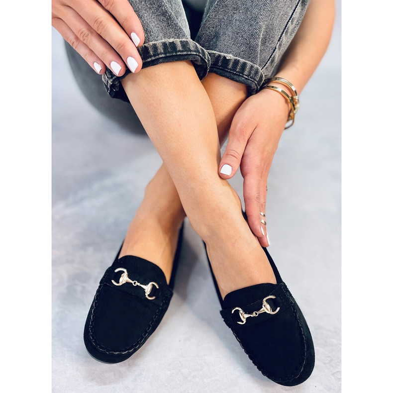 BM Hesso crne ženske mokasinke crna 1