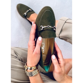 Juss Green ženske mokasinke zelena 2