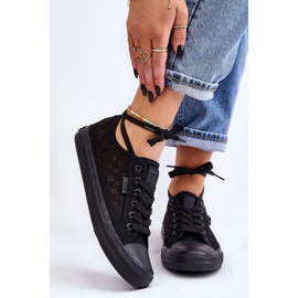 Klasične niske tenisice Big Star LL274072 crne crna 1