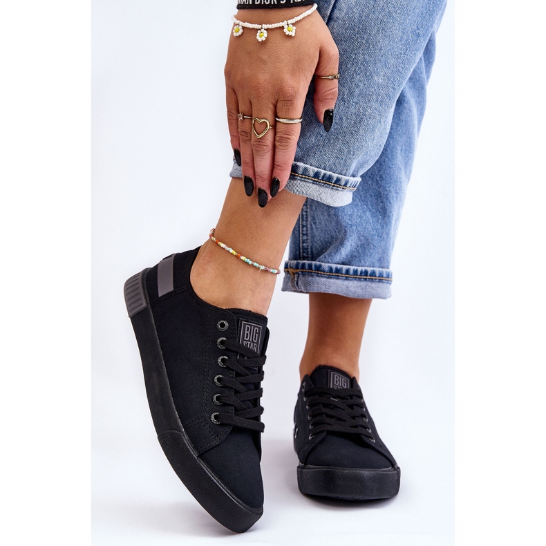 Ženske niske tenisice Big Star LL274038 crne crna 2