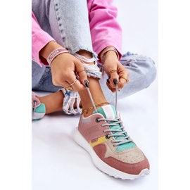 Ženske tenisice Big Star LL274422 Pink-Beige ružičasta 1