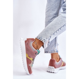 Ženske tenisice Big Star LL274422 Pink-Beige ružičasta 2