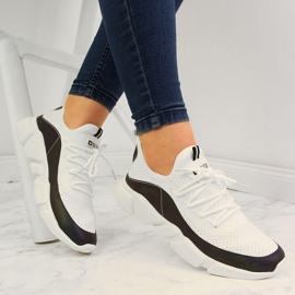 Ženske sportske cipele petrol bijele Big Star FF274A052 bijela 1