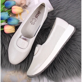 Jezzi srebrne natikače s gumicom na platformu srebro 2