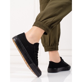 Klasične crne ženske tenisice crna 2