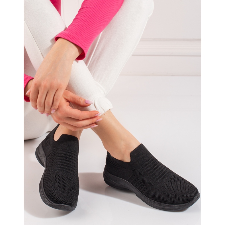 Shelovet sportske cipele s platformom crne boje crno 1