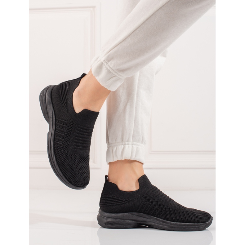 Shelovet sportske cipele s platformom crne boje crno 2