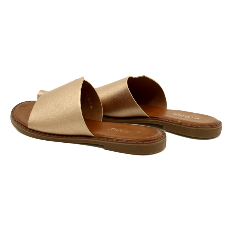 Zlatne papuče Evento 22SD35-4586 Zlatne zlatni 5