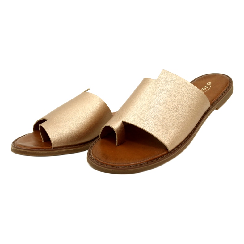 Zlatne papuče Evento 22SD35-4586 Zlatne zlatna 2