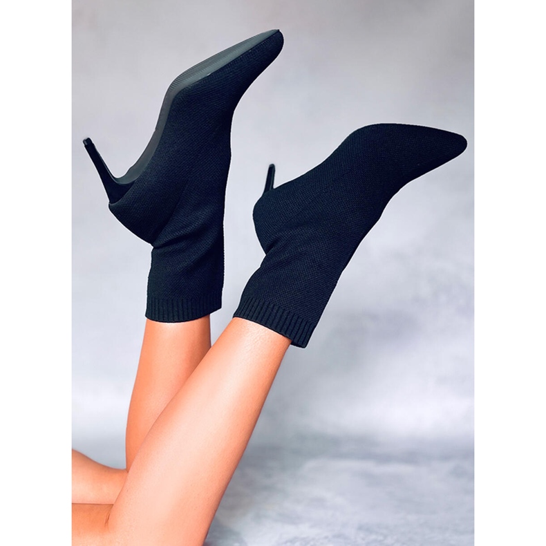 PA1 Donatella crne čizme na petu crna 1