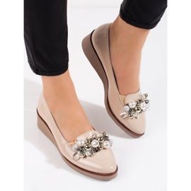 W. Potocki Ženske salonke Potocki s bež krojevima 2