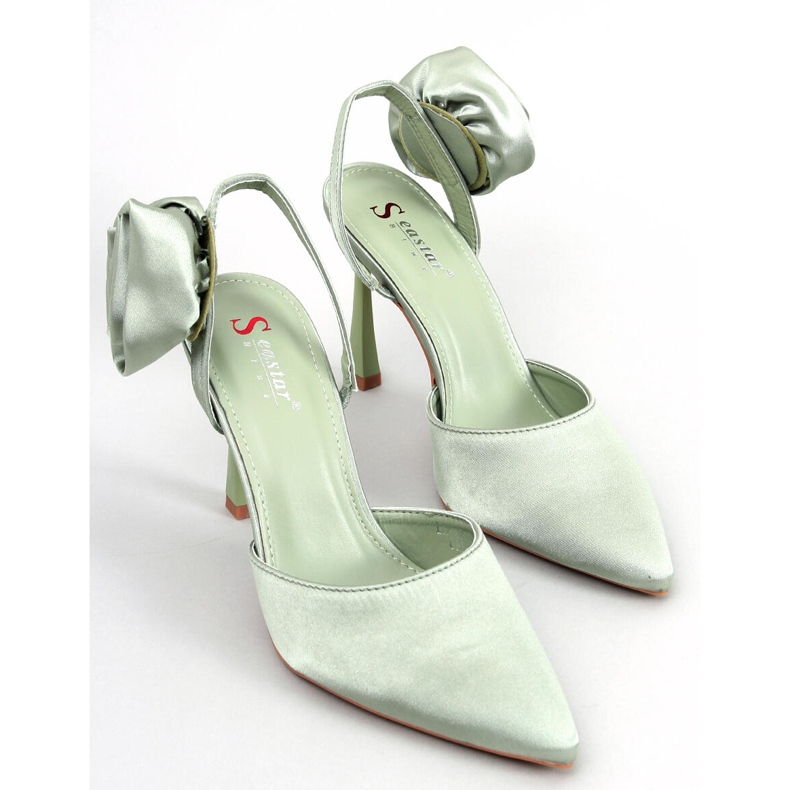 Seastar Satenske igle s cvijetom Flores Green zelena 1