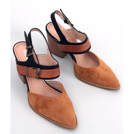 BM Chiatti Camel cipele s otvorenom petom smeđa 2