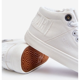 Dječje klasične visoke tenisice Big Star LL374002 Bijele bijela bijela 2