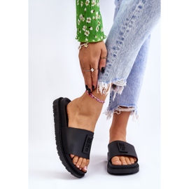 Ženske papuče Big Star LL274429 crne crna 1