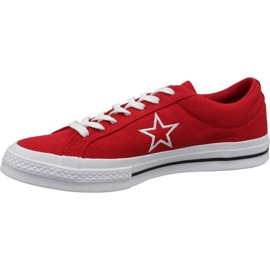 Crvene cipele Converse One Star Ox M 163378C crvena 1