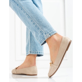 W. Potocki Ženske bež mokasinke Potocki 2