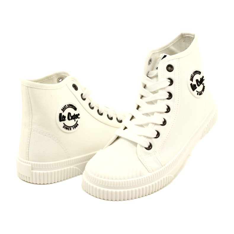 Ženski visoki tramvaji Lee Cooper LCW-23-44-1607L bijela 4