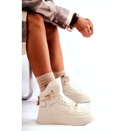 FB2 Ženske izolirane visoke sportske cipele Bež Lexa 5