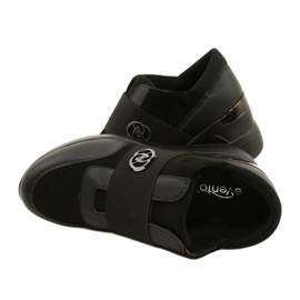 Slip-on Cipele Wedge Sneakers Evento 23SP35-5320 Crna 5