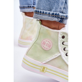 Ženske visoke tenisice Big Star LL274177 Višebojne raznobojna 2