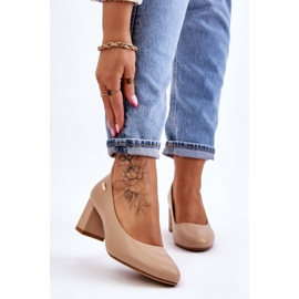 Cipele na petu Sergio Leone PB178 Bež 1