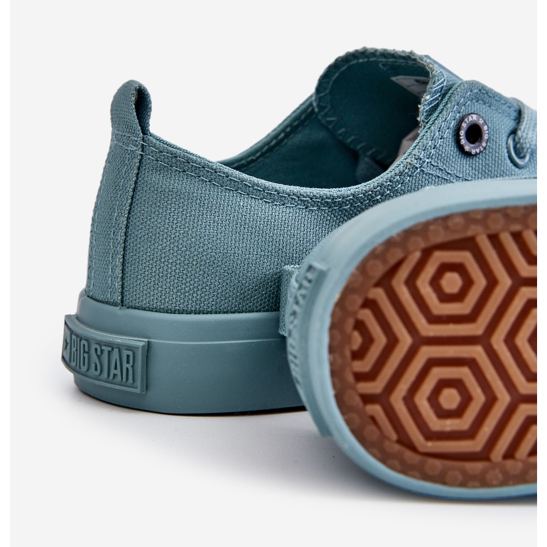 Ženske klasične niske tenisice Big Star LL274019 Zelene zelena 1