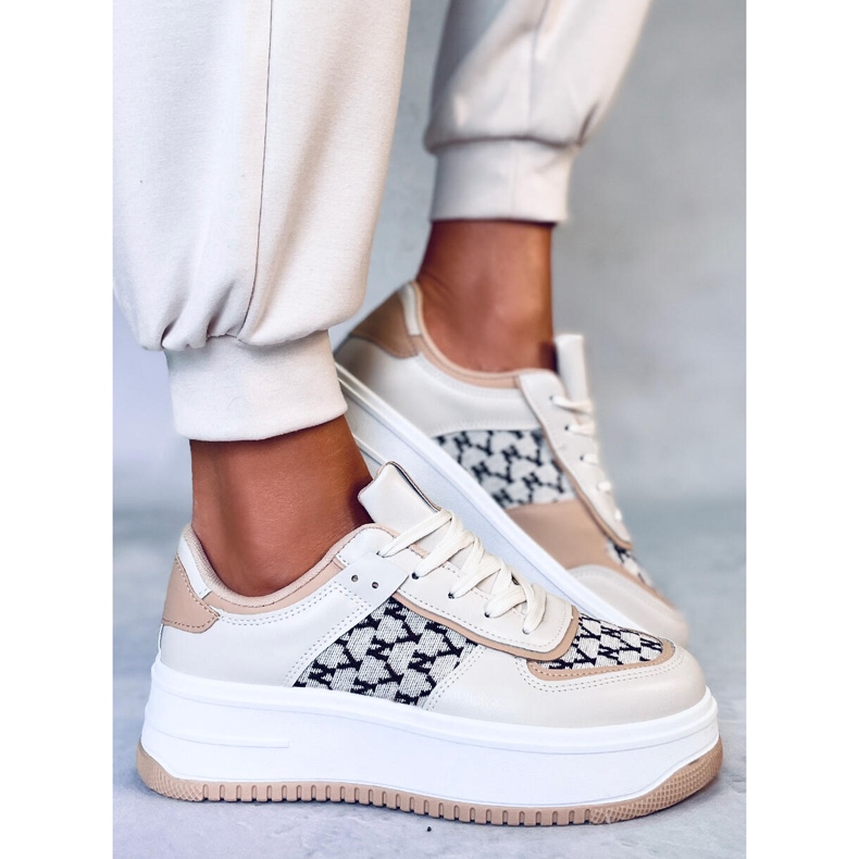 BM Duval Beige ženske tenisice bež 1