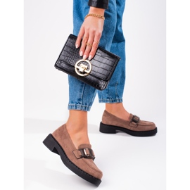 W. Potocki Ženske antilop mokasine Potocki bež boje 1