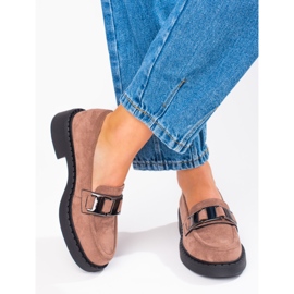 W. Potocki Ženske antilop mokasine Potocki bež boje 2