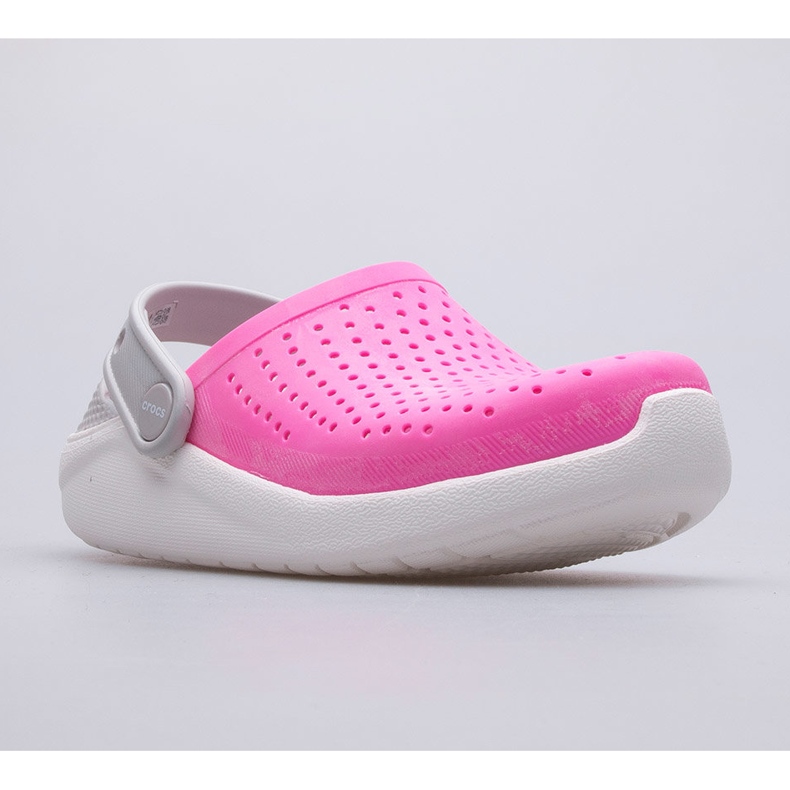 Klompe CROCS Literide Clog Kids 205964-6QR ružičasta 1