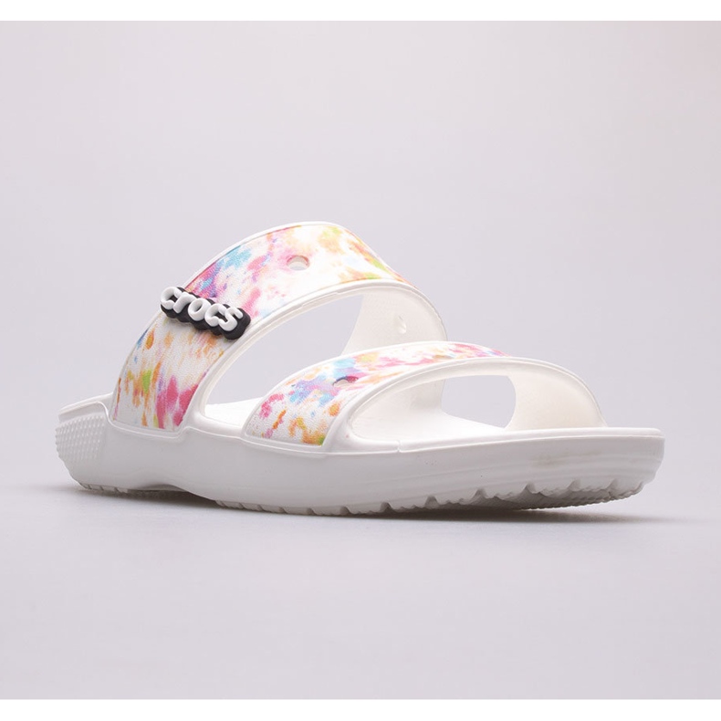 Ženske papuče CROCS Classic Tie Dye Graphic 207283-928 bijela raznobojna 1