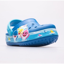 Dječje klompe CROCS Fl Babyshark Band Clog T 207066-4JL plava 1