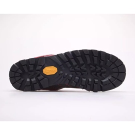 BERGSON Kadam Low Stx muške cipele za planinarenje crna crvena 1