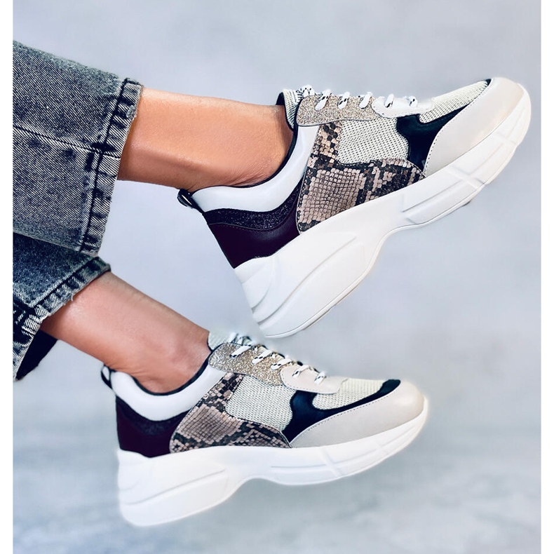 BM Ženske Maud bež tenisice 1