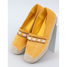 BM Ocean Yellow školjkaste espadrile žuta boja 1