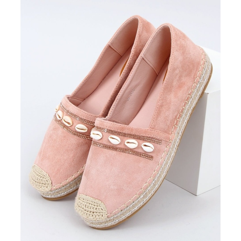 BM Ocean Pink školjkaste espadrile ružičasta 1