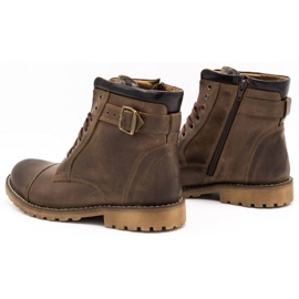 Olivier Muške kože izolirane cipele 910MP smeđe boje smeđa 4