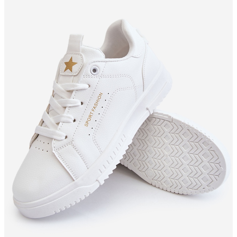 BM Ženske sportske cipele na vezanje Bež Mikaela 1