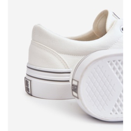 Ženske tenisice s platformom Big Star LL274228 Bijele bijela 1