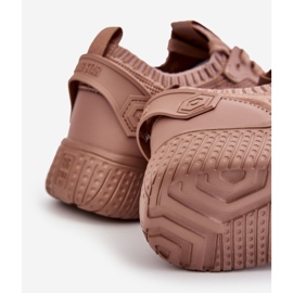 Ženske udobne tenisice Memory Foam System Big Star LL274416 Svijetlosmeđe smeđa 1