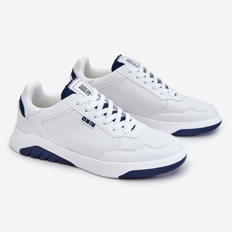 Muške sportske cipele od memorijske pjene Big Star JJ174318 Bijele bijela 1