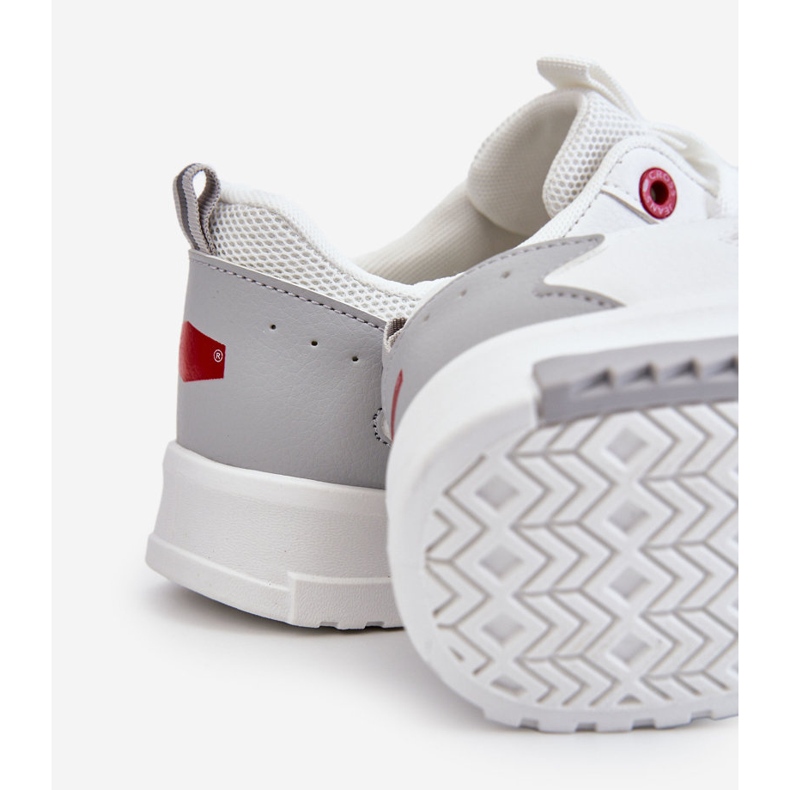 Ženske Cross Jeans niske tenisice LL2R4011C Bijele bijela 2