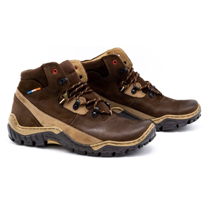 Olivier Zimske muške zimske čizme 134GT smeđa 2