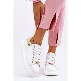 Ženska sportska obuća GOE LL2N4011 bijelo-zlatna bijela 2